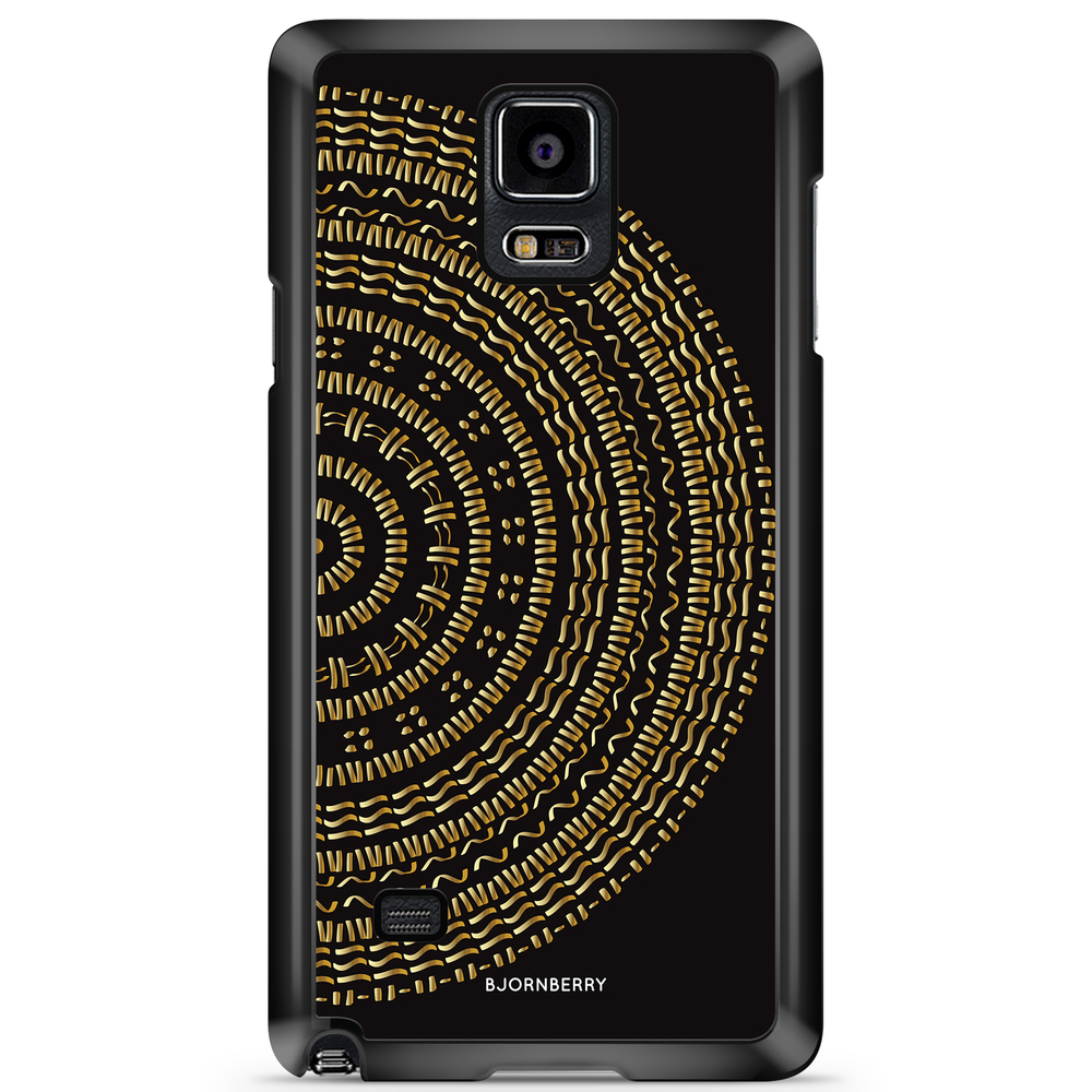 Samsung Galaxy Note 4 Case - Mandala Gold/Black