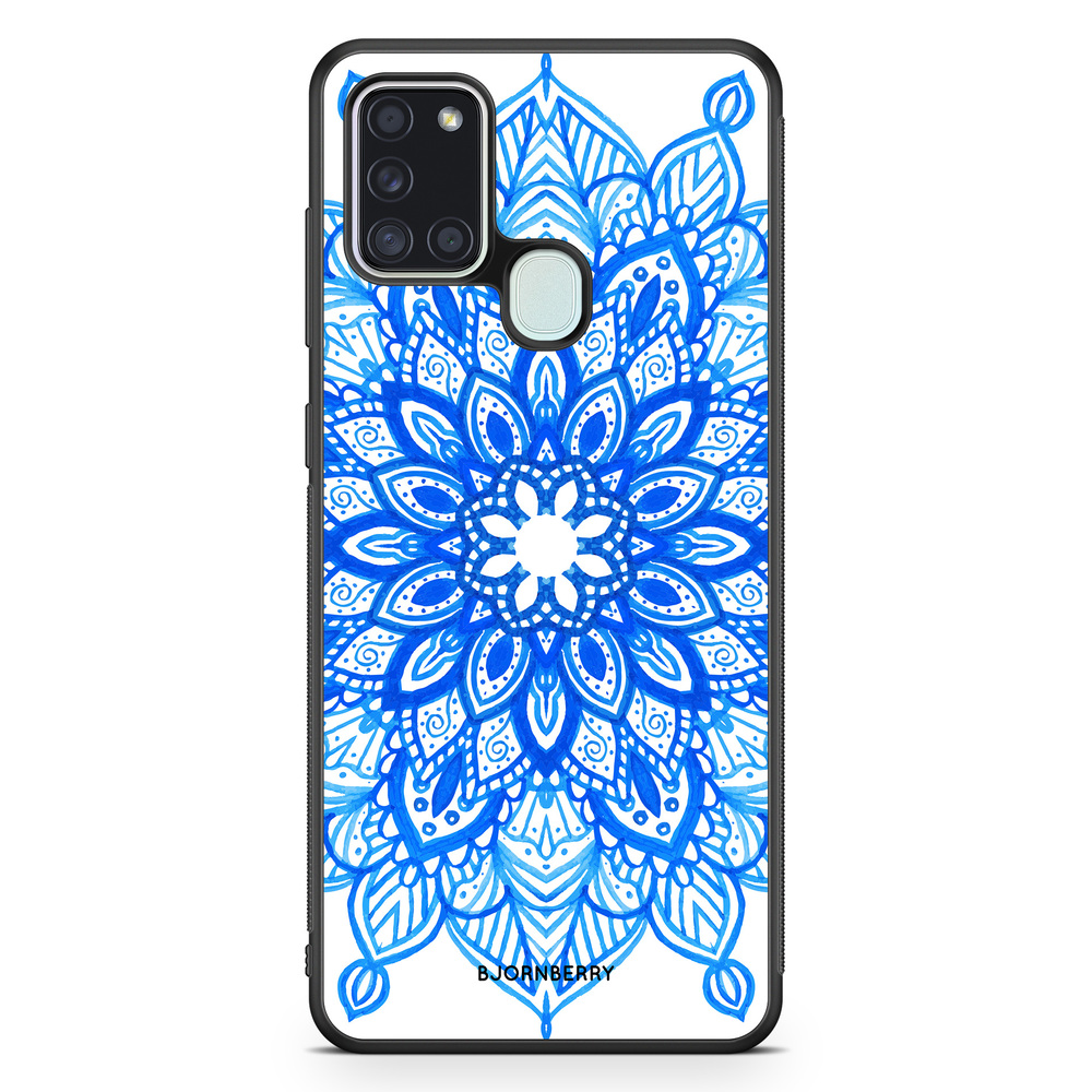 Samsung Galaxy A21s Case - Blue Mandala