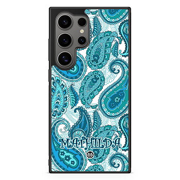 Samsung Galaxy S24 Ultra Custom Skal - Paisley Name