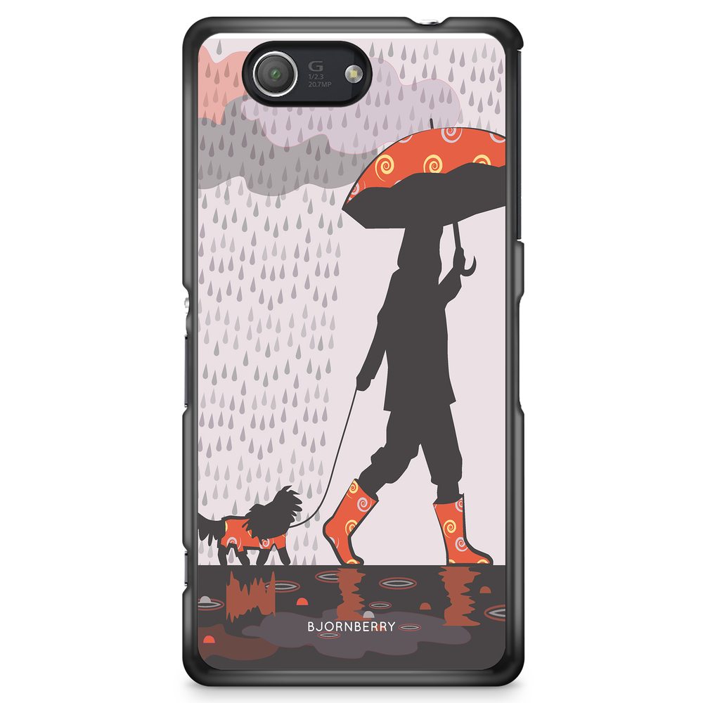 Sony Xperia Z3 Compact Case - Walking In The Rain