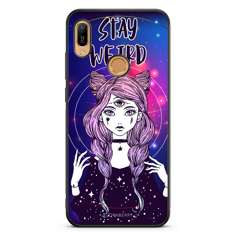 Huawei Y6 2019 Case - Stay Weird