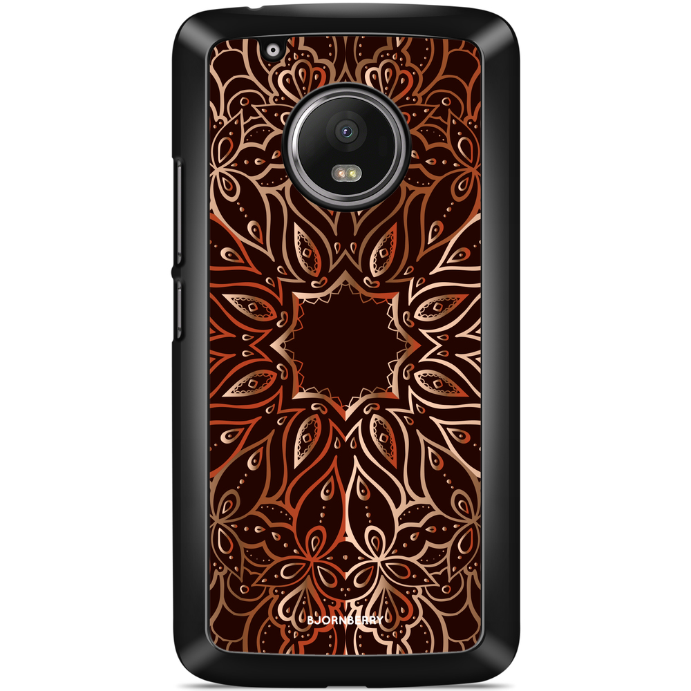 Moto G5 Plus Case - Bronze Mandala