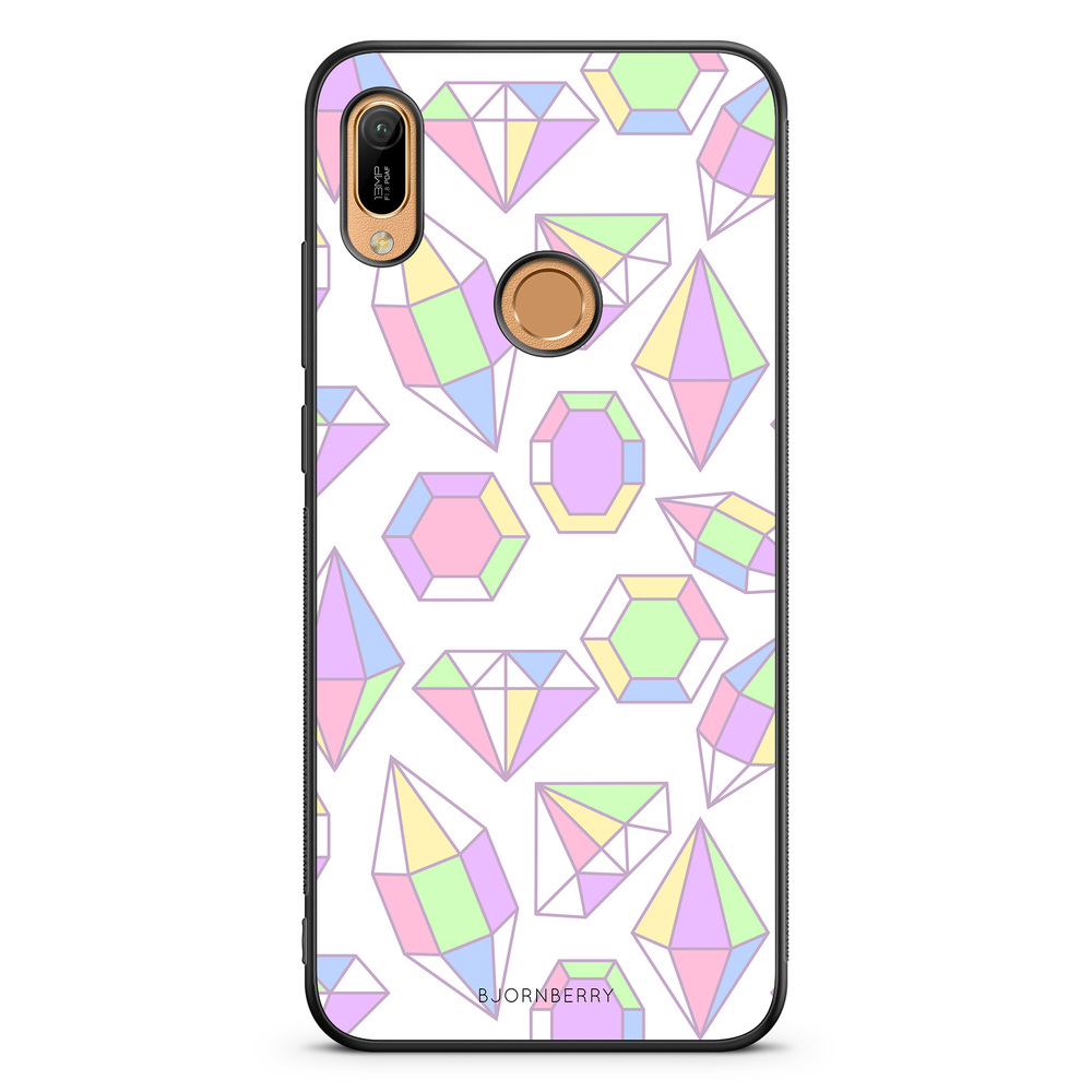 Huawei Y6 2019 Case - Diamonds