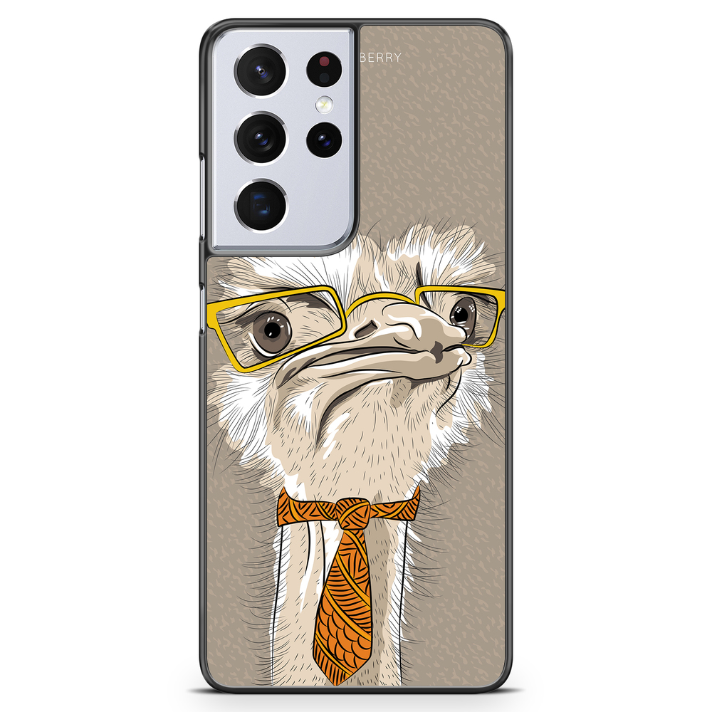 Samsung Galaxy S21 Ultra Case - Hipster Ostrich
