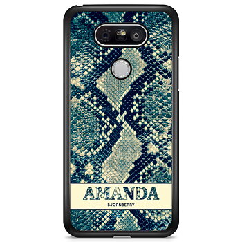 LG G5 Case Custom - Custom Blue Snake