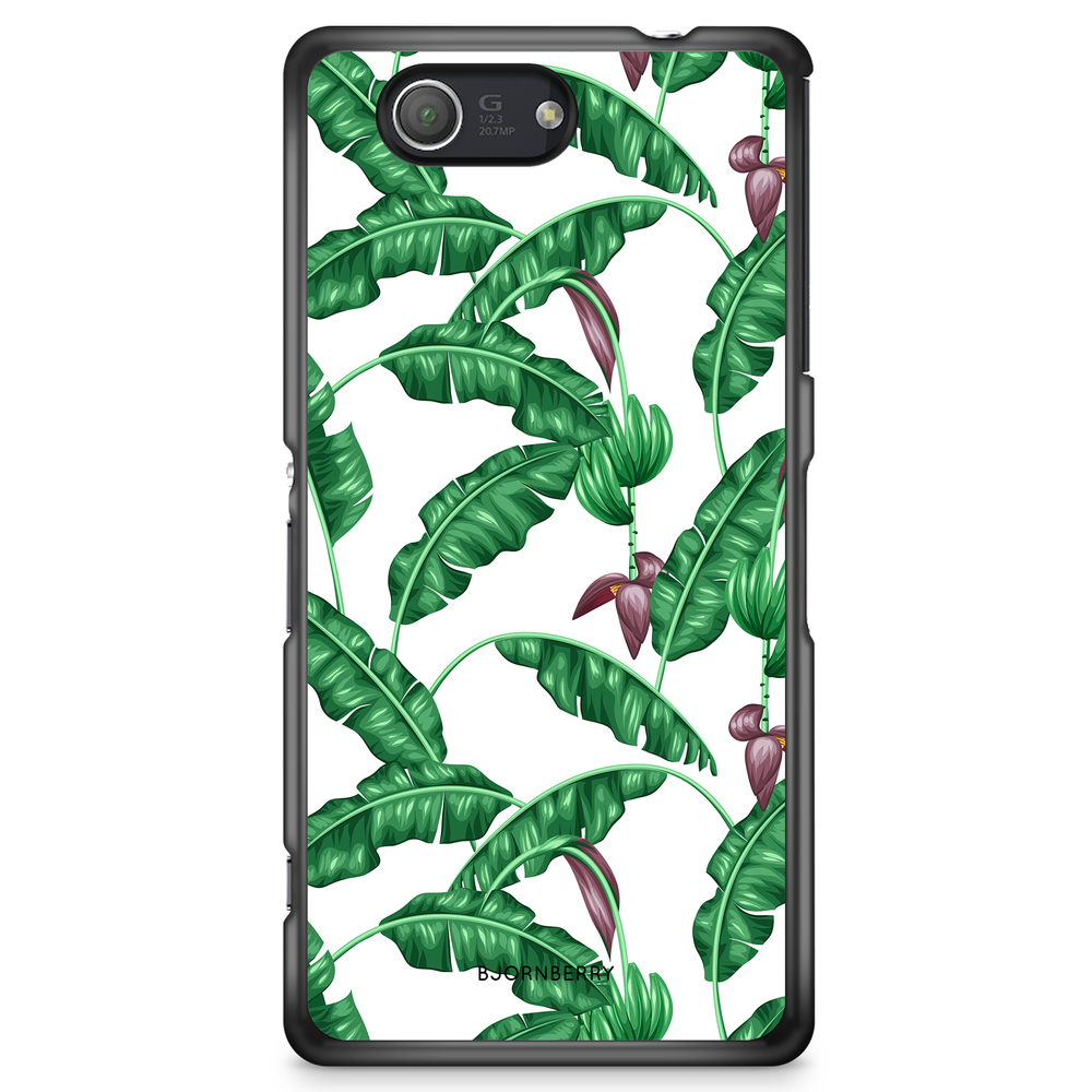 Sony Xperia Z3 Compact Case - Banana Leaves