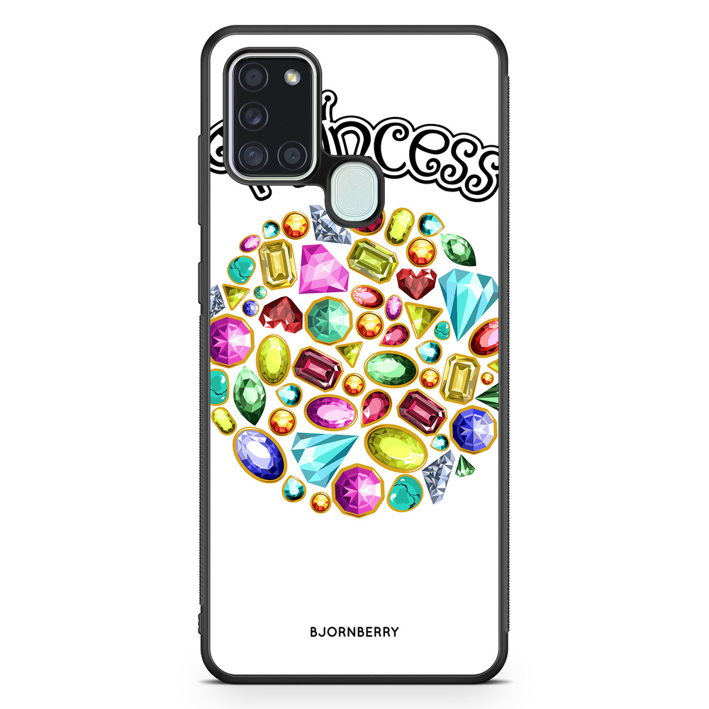Samsung Galaxy A21s Case - Princess Diamonds