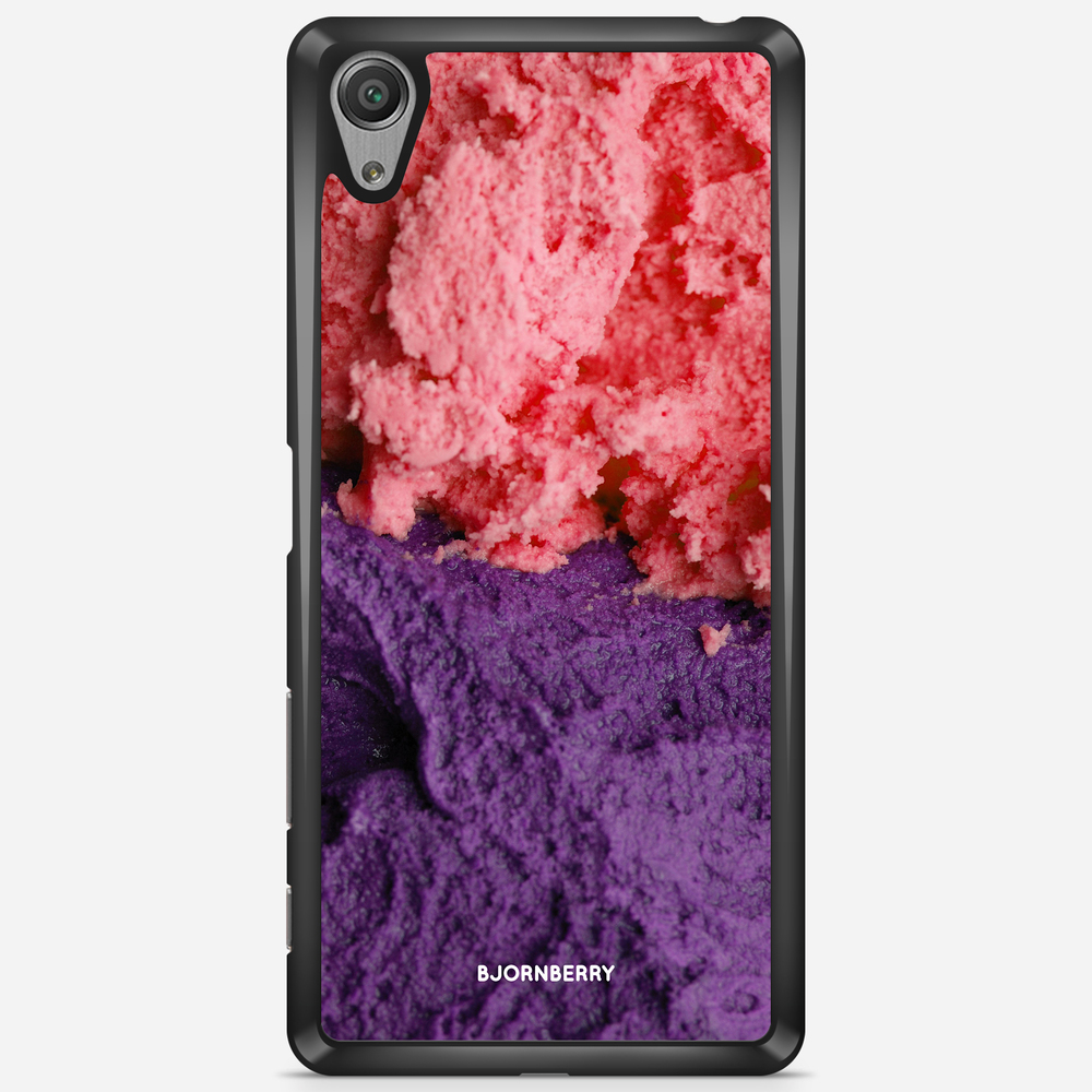 Sony Xperia X Performance Case - Icecream Pink/Purple