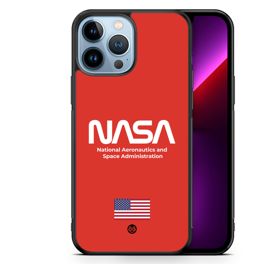 iPhone 13 Pro Max Case - NASA Worm Red