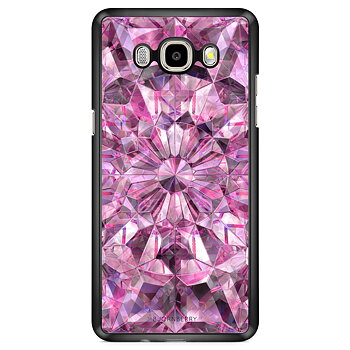 Samsung Galaxy J7 (2016) Case - Pink Crystals