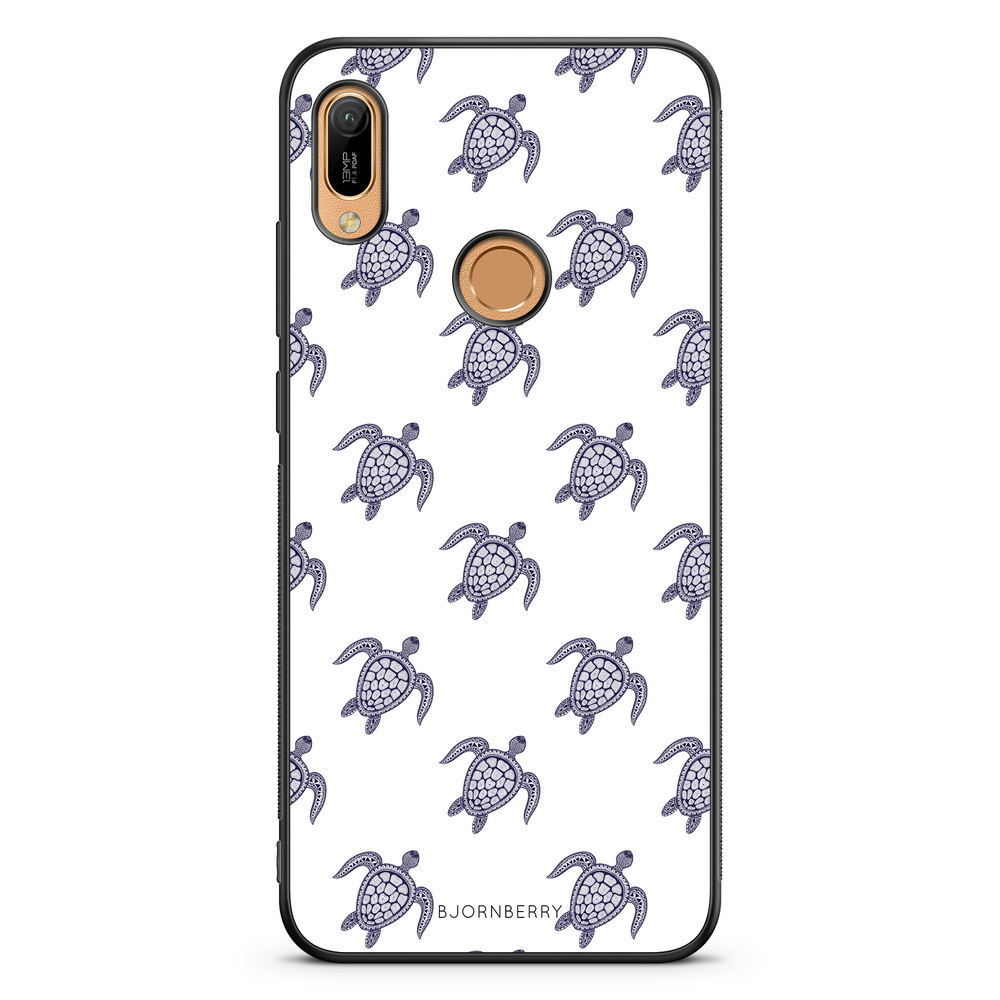 Huawei Y6 2019 Case - Blue Turtles