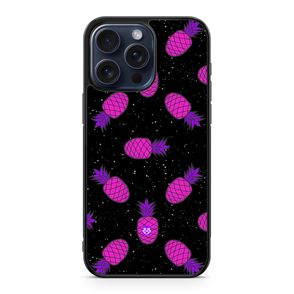 iPhone 15 Pro Max Case - Space Pineapple