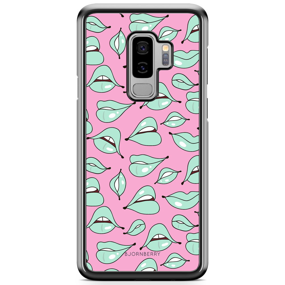 Samsung Galaxy S9 Plus Case - Green Lips