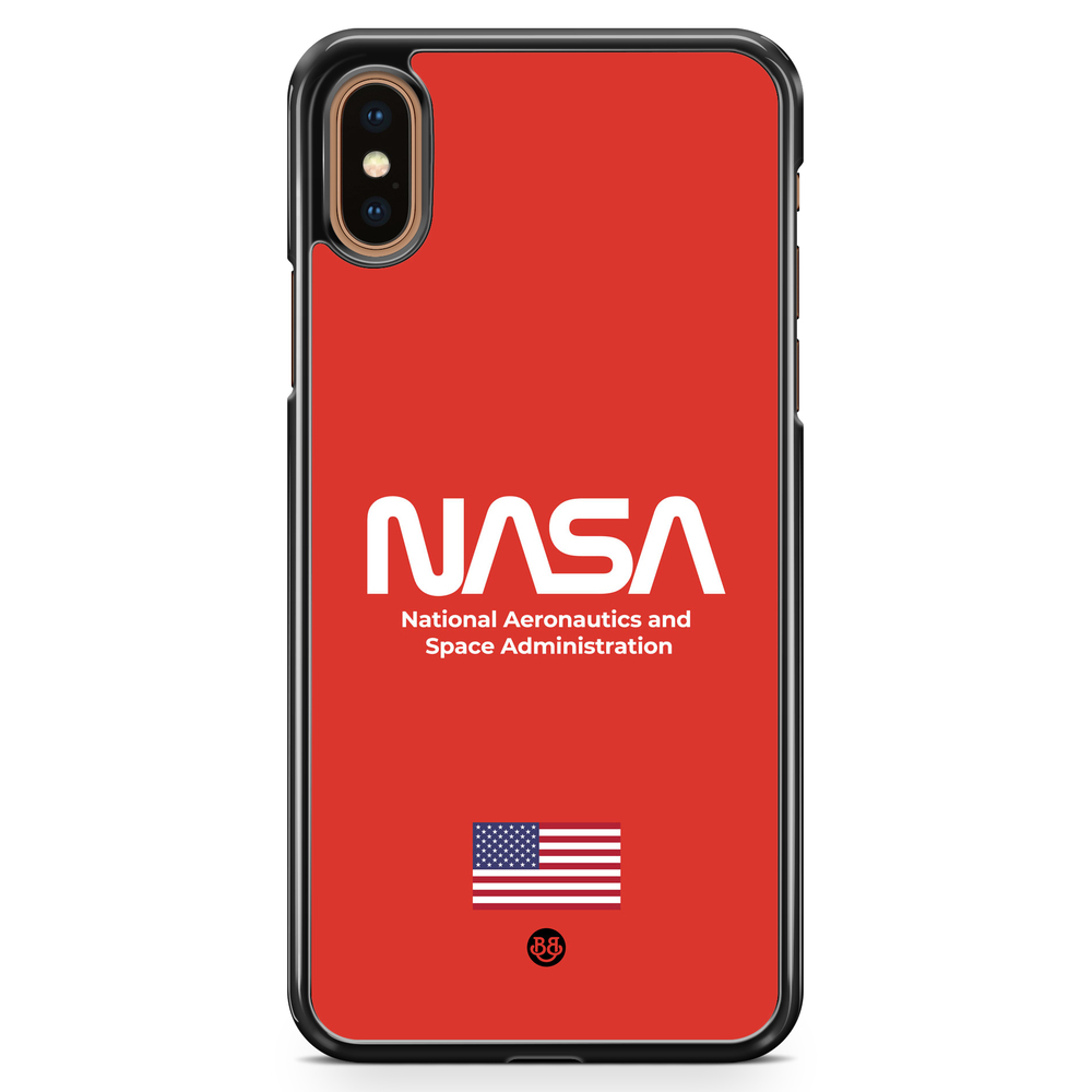 iPhone XS Max Case - NASA Worm Red