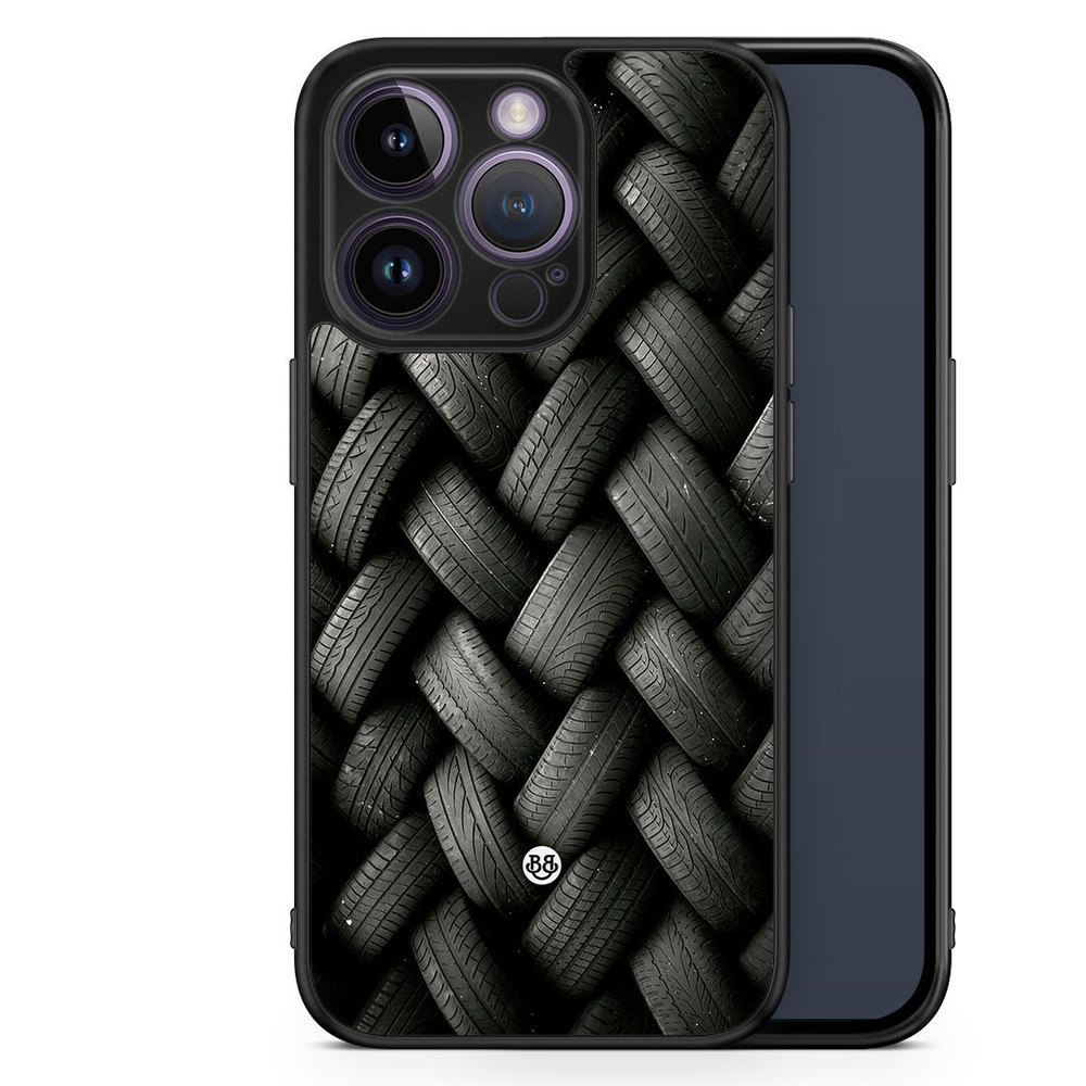 iPhone 14 Pro Case - Wall of tires