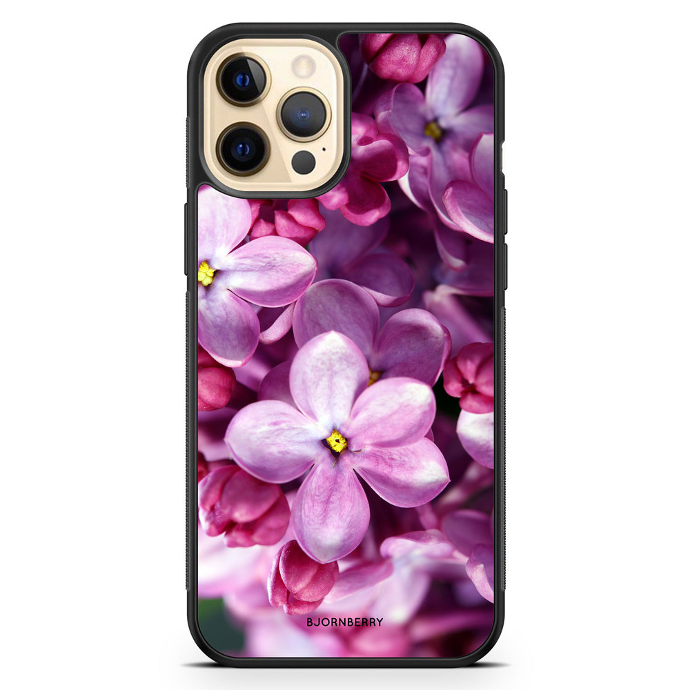 iPhone 12 Pro Max Case - Purple Spring Flower