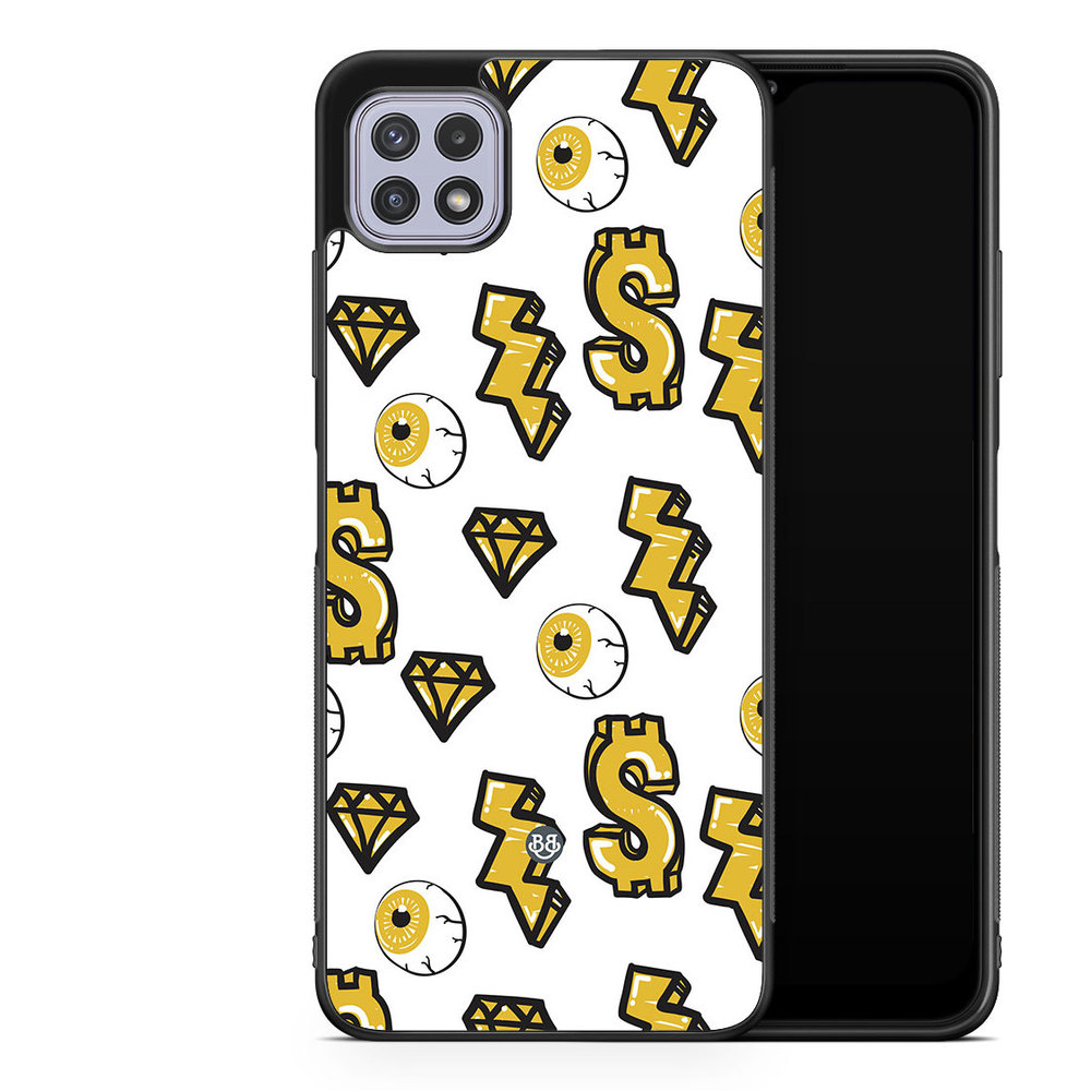 Samsung Galaxy A22 4G Case - Dollar Pattern