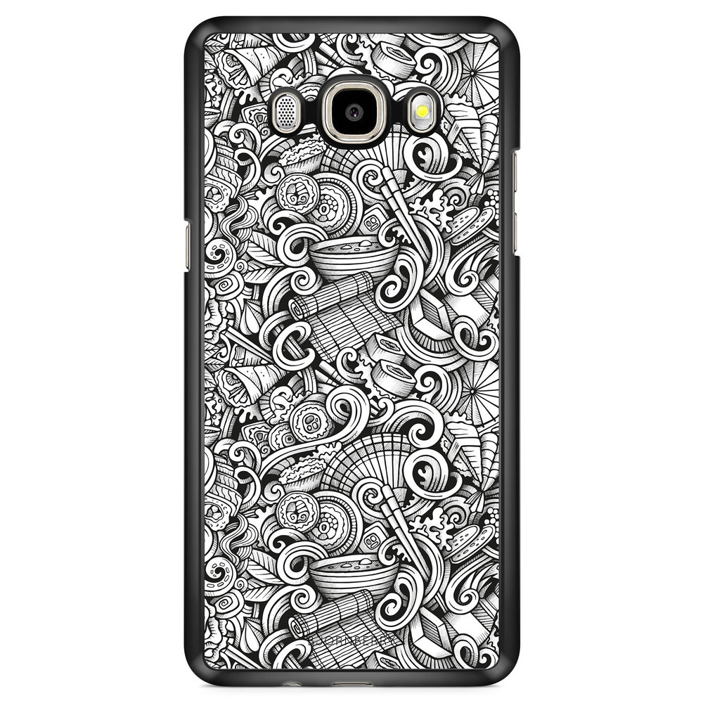 Samsung Galaxy J7 (2016) Case - Japanese Pattern