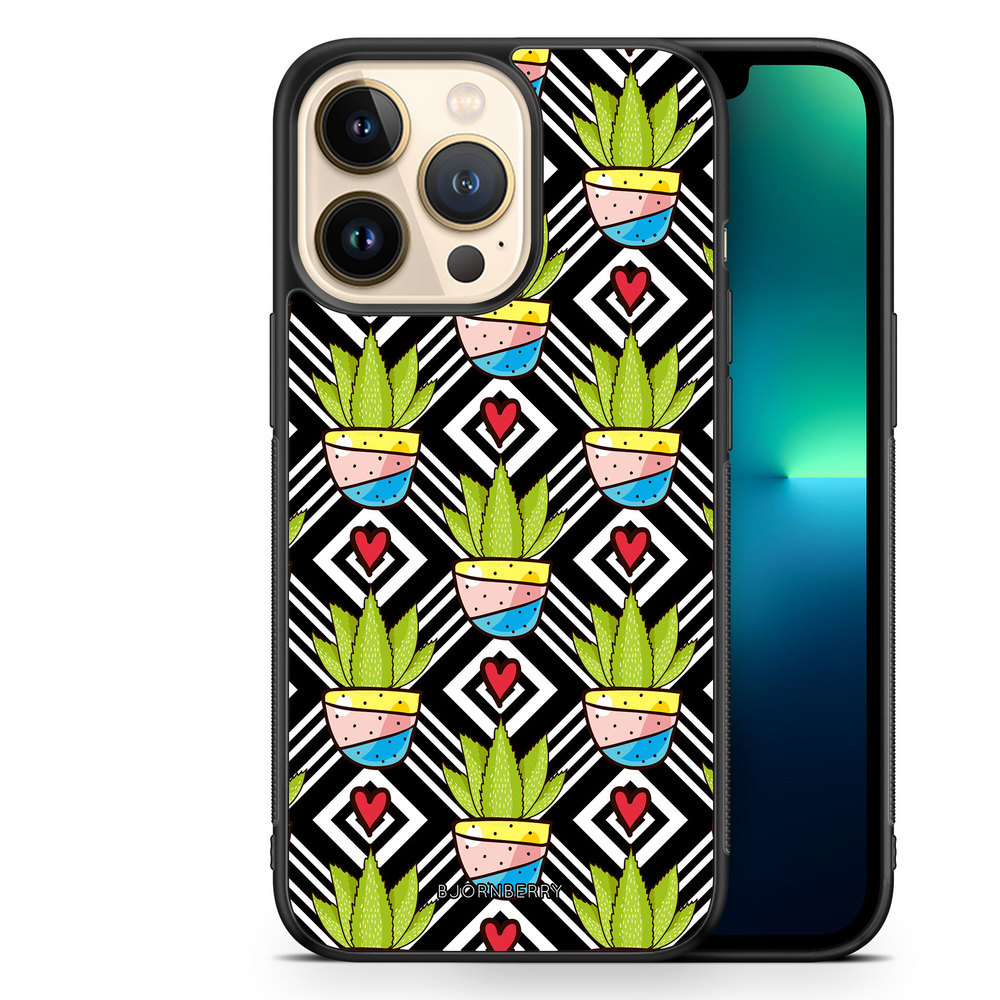 iPhone 13 Pro Case - Cactus Pattern