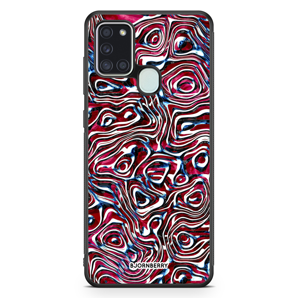 Samsung Galaxy A21s Case - Mineral Pattern