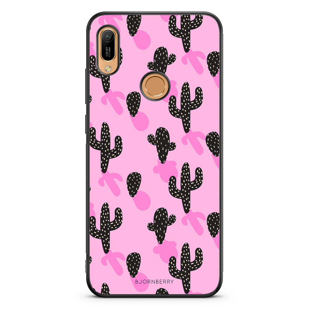 Huawei Y6 2019 Case - Cactus Pattern