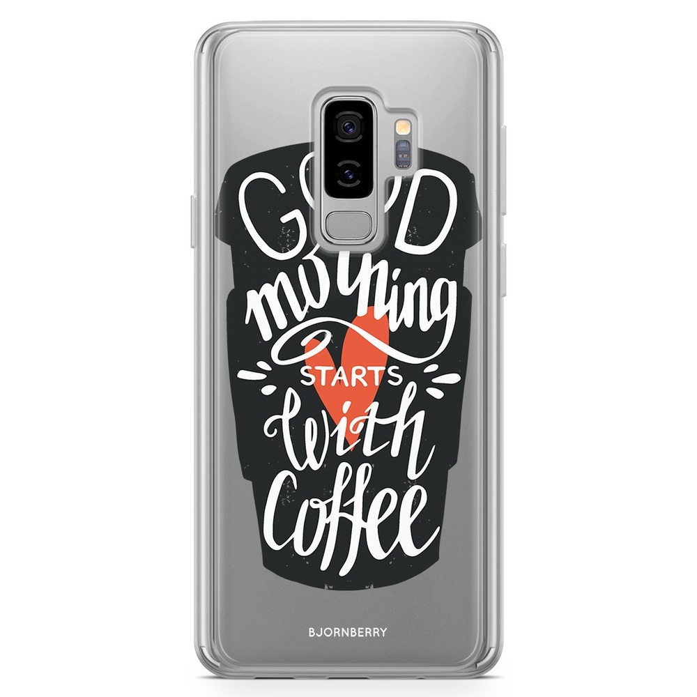 Samsung Galaxy S9 Plus Fashion Skal - Kaffe