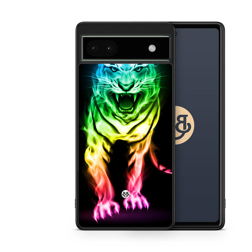 Google Pixel 6a Case - Fire Tiger