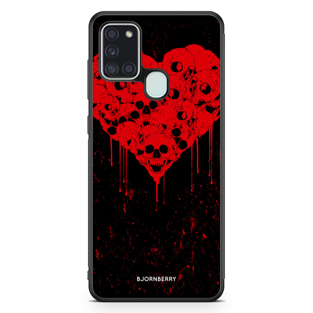 Samsung Galaxy A21s Case - Skull Heart