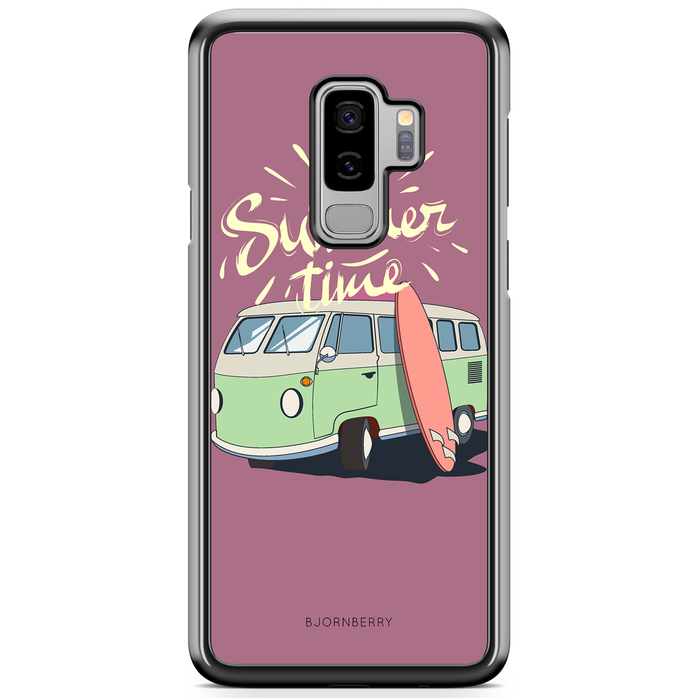 Samsung Galaxy S9 Plus Case - Summer Van (Pink)