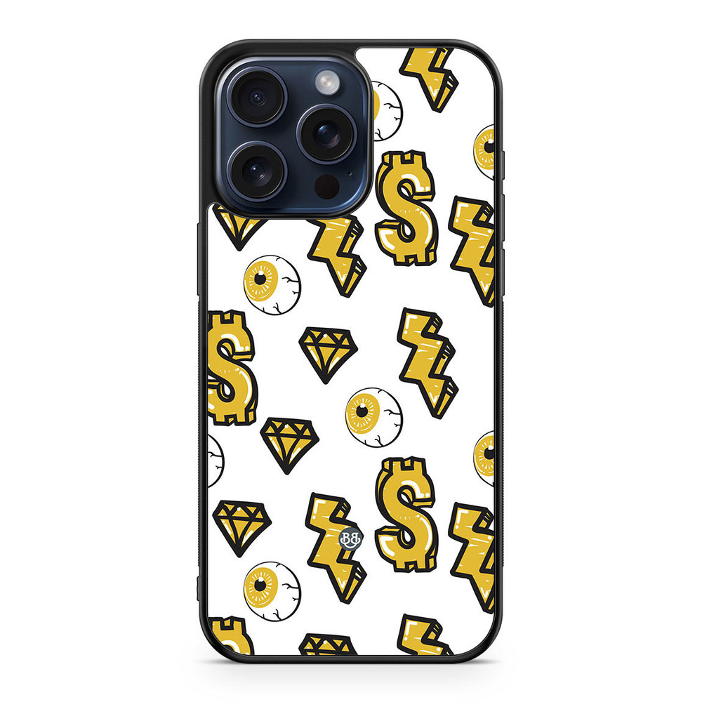 iPhone 15 Pro Max Case - Dollar Pattern