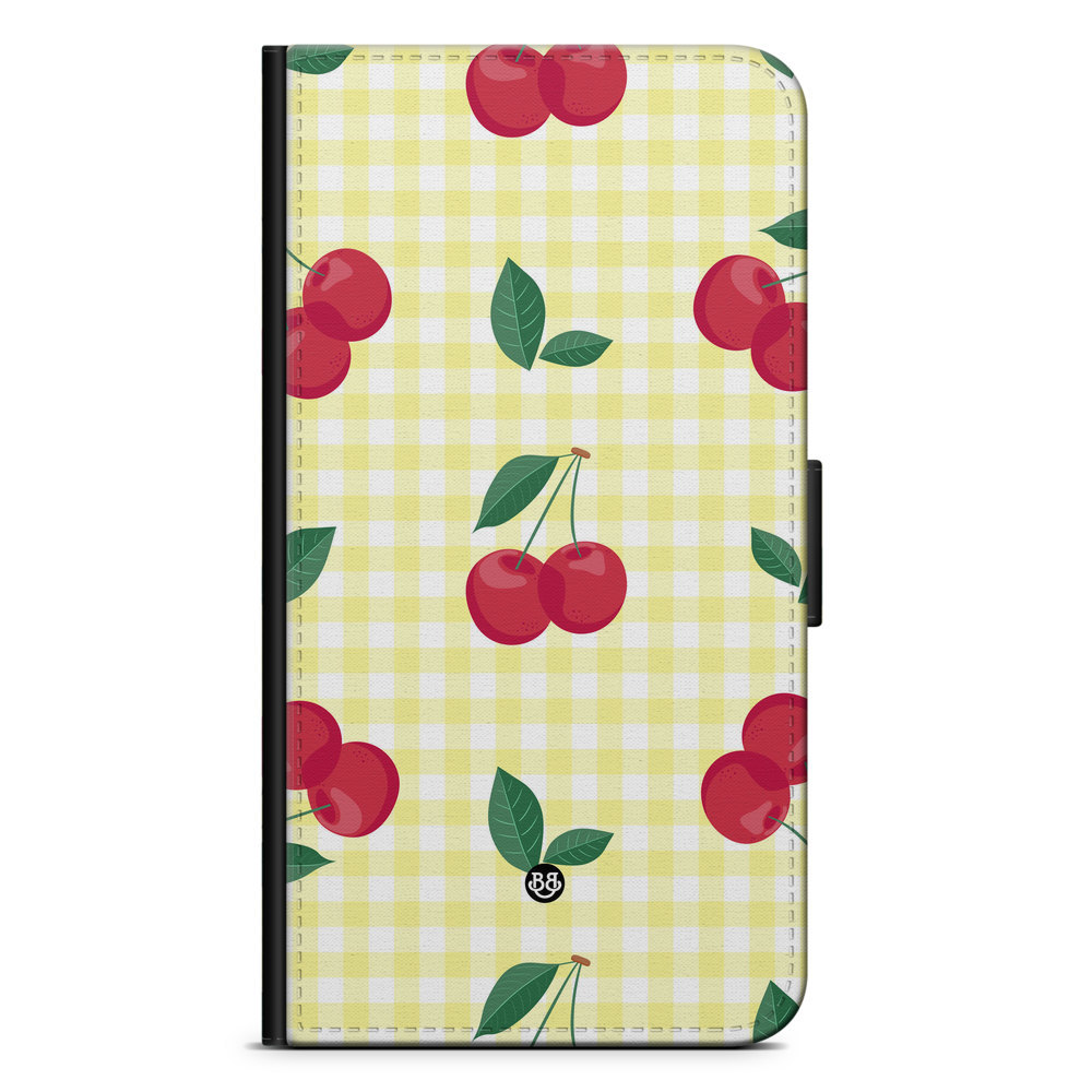 iPhone 5/5s/SE (2016) Wallet Case - SUMMER GARDEN - Cherry Kiss