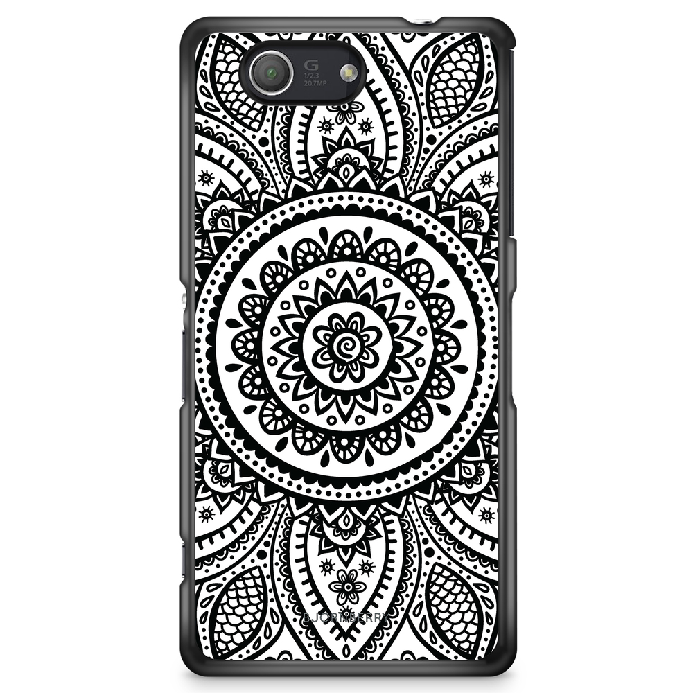 Sony Xperia Z3 Compact Case - Henna Mandala