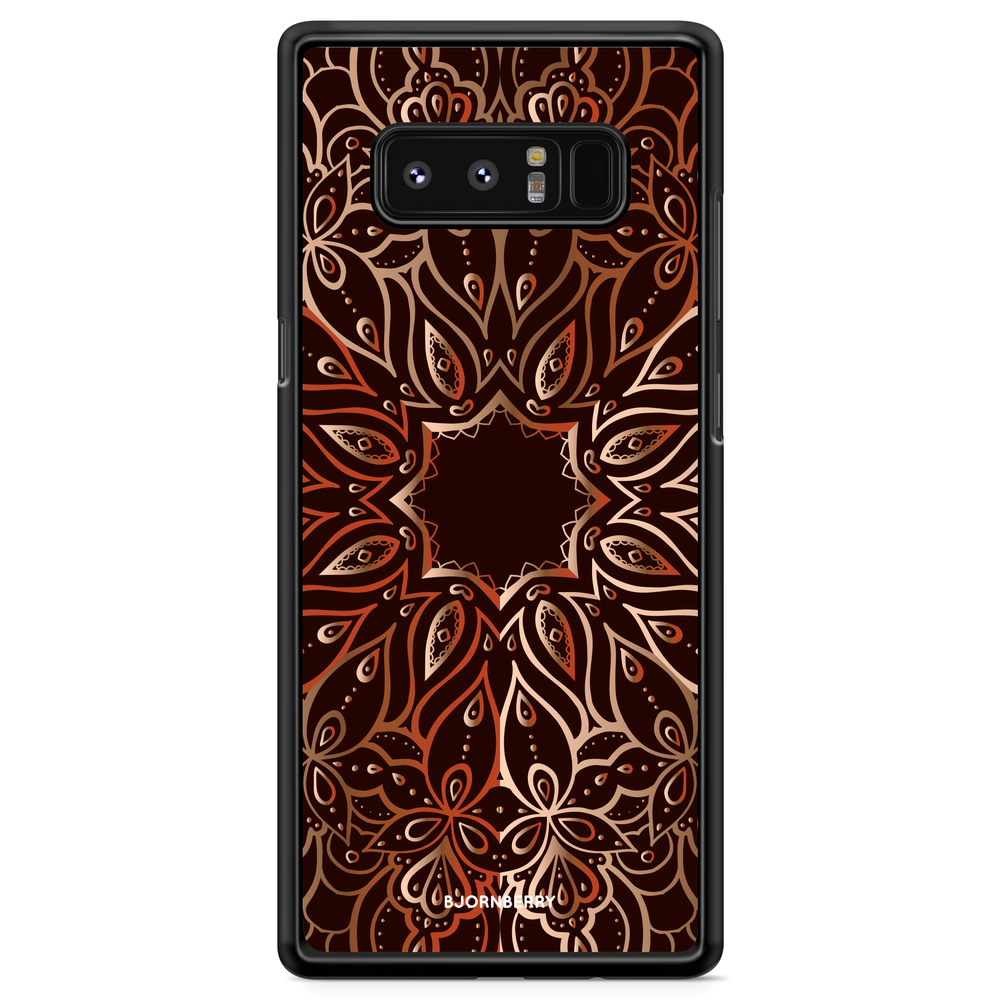 Samsung Galaxy Note 8 Case - Bronze Mandala