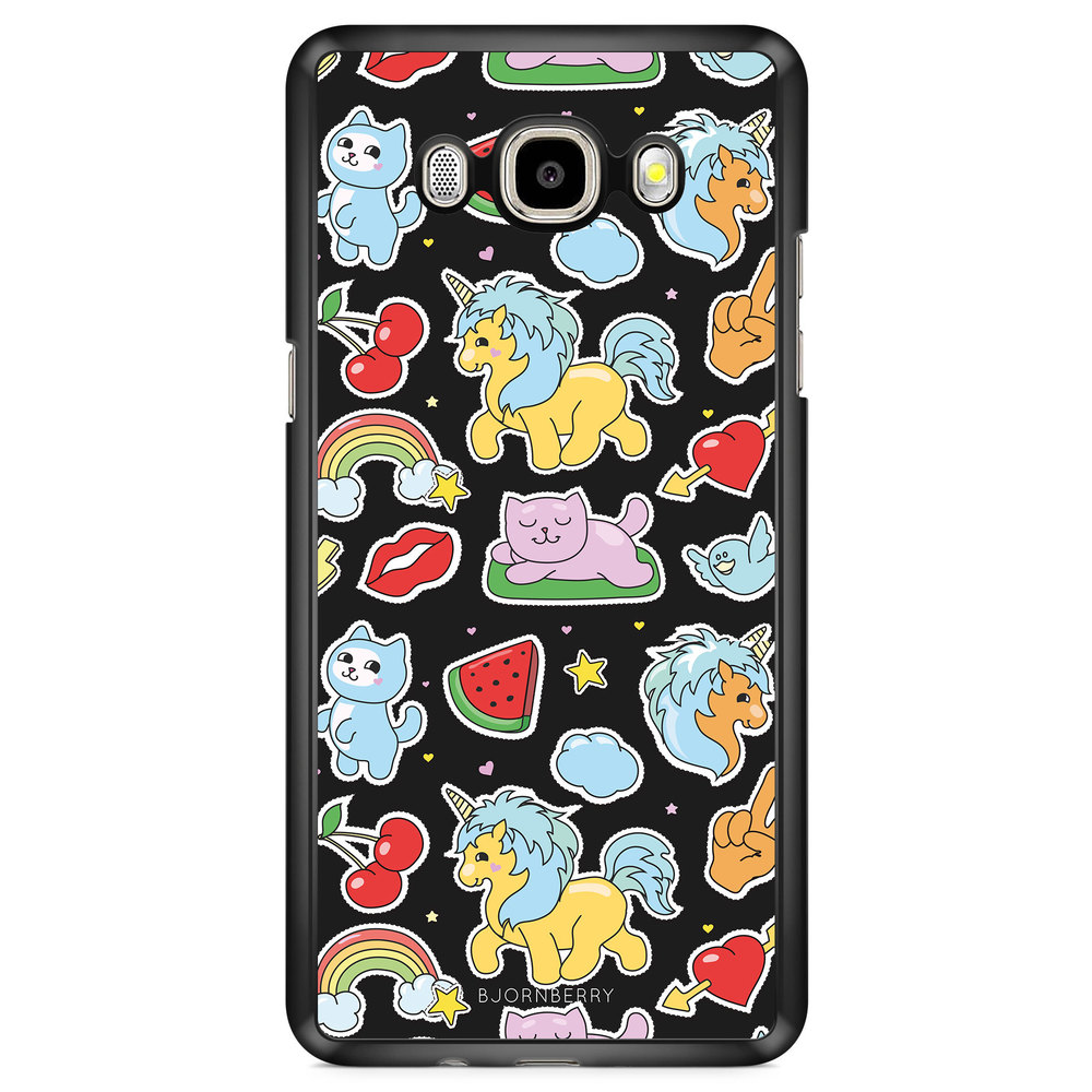 Samsung Galaxy J7 (2016) Case - Cute Stickers