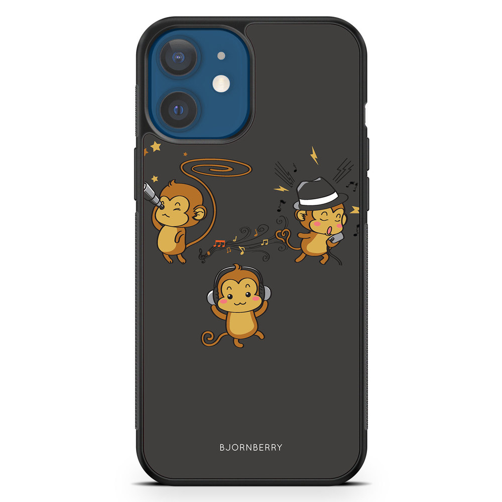 iPhone 12 Mini Case - Three Monkeys