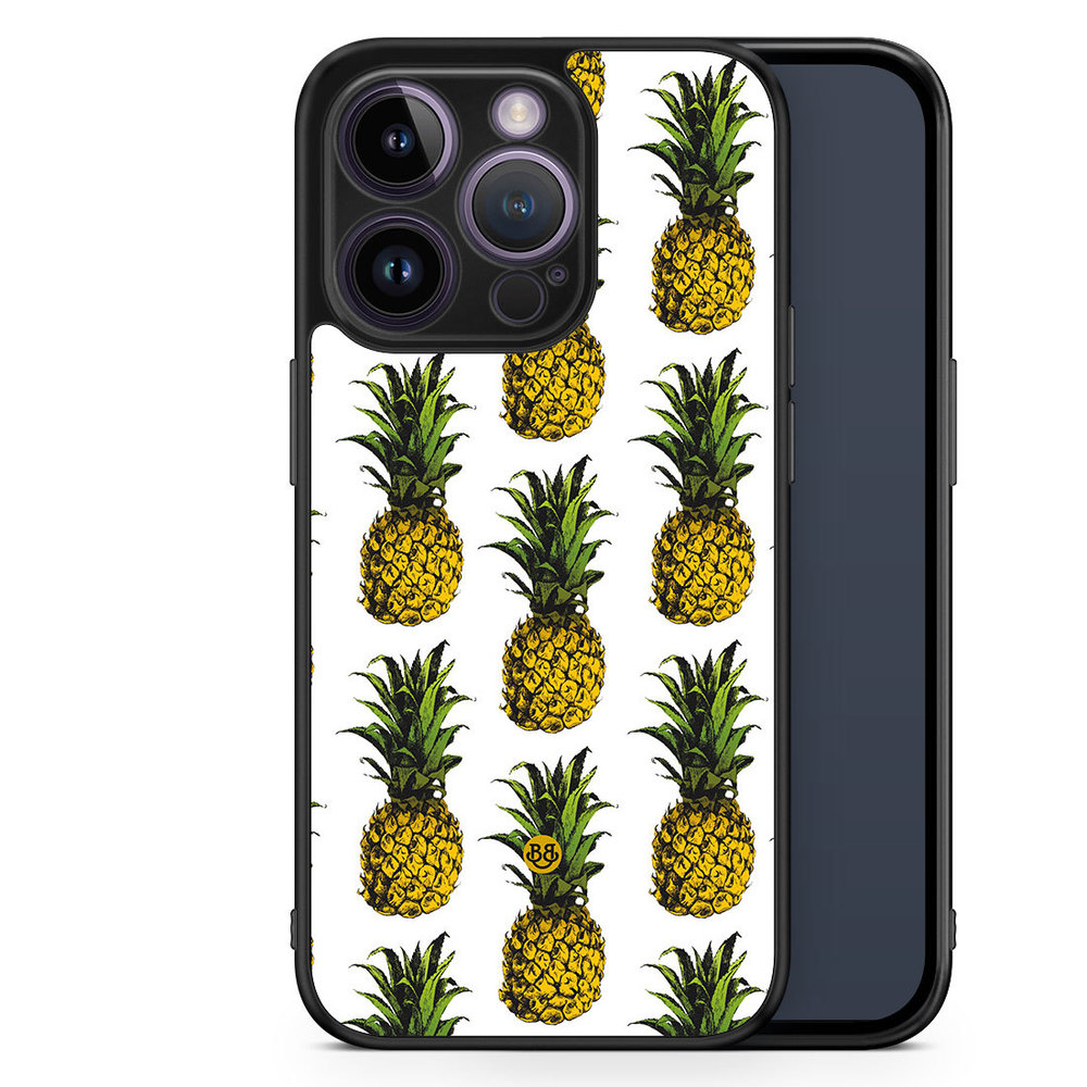 iPhone 14 Pro Case - Pineapple Pattern