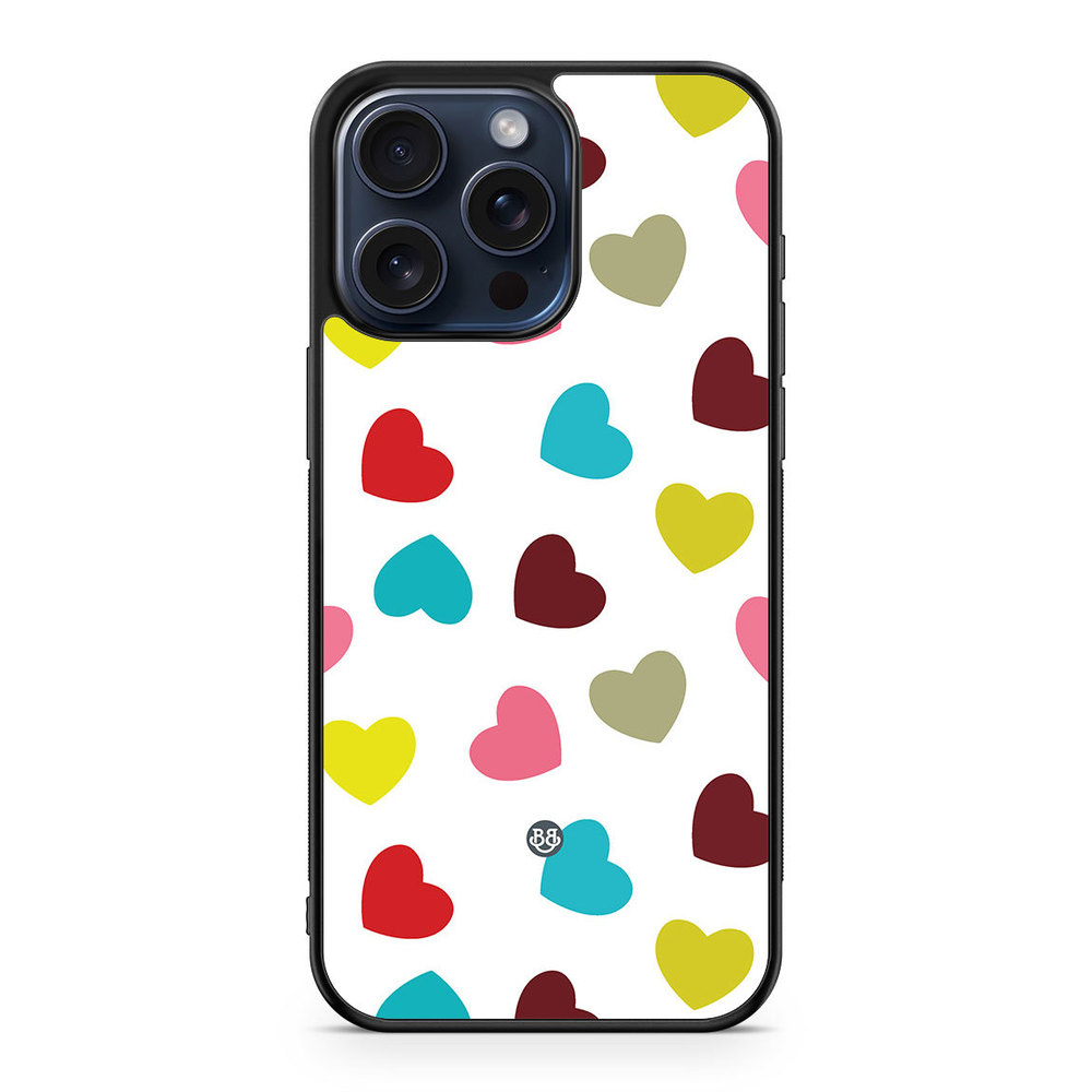 iPhone 15 Pro Max Case - Hearts