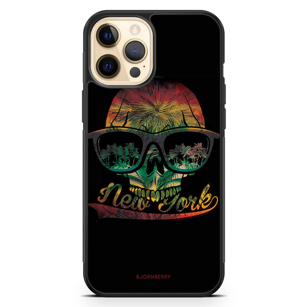 iPhone 12 Pro Max Case - New York Skull