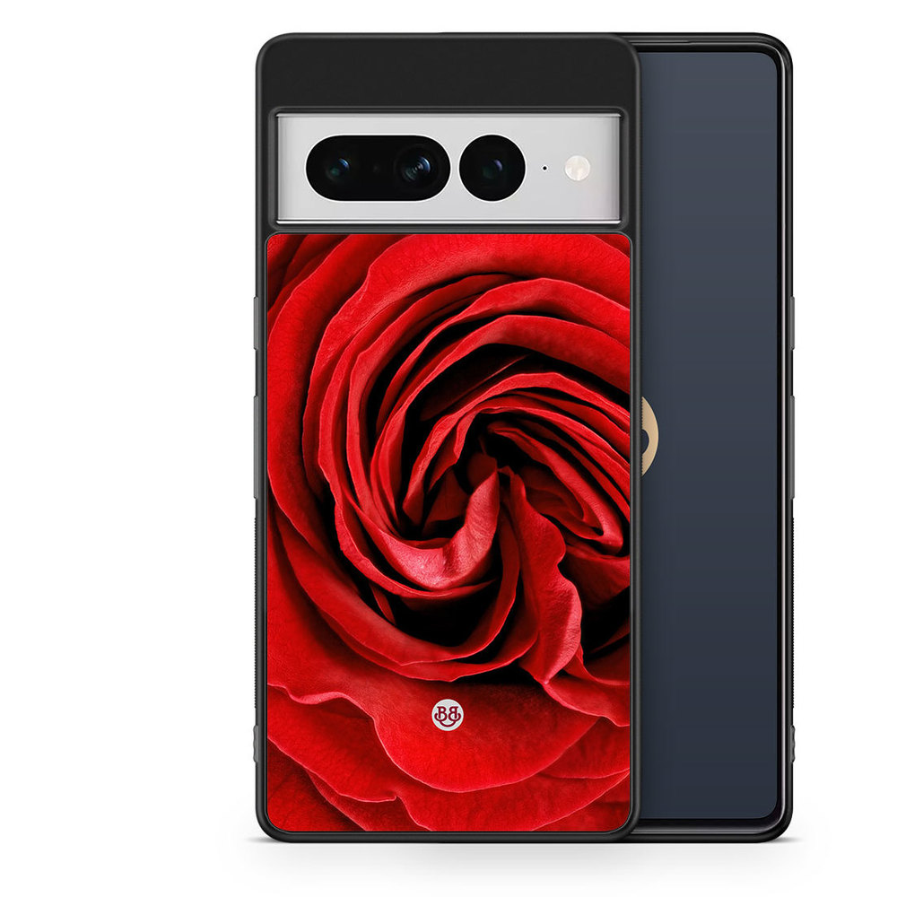 Google Pixel 7 Pro Case - Red Rose