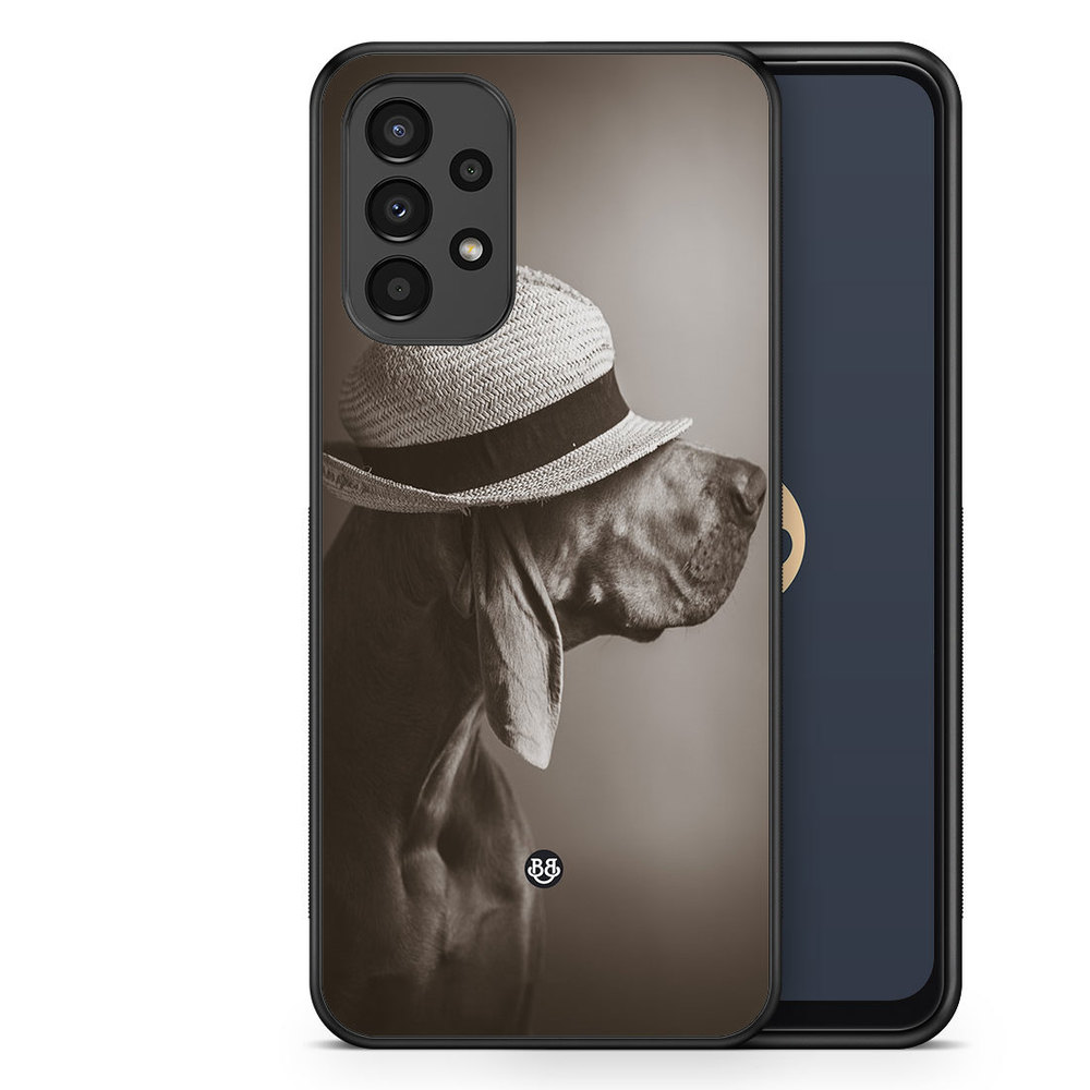 Samsung Galaxy A13 Case - Dog With Hat