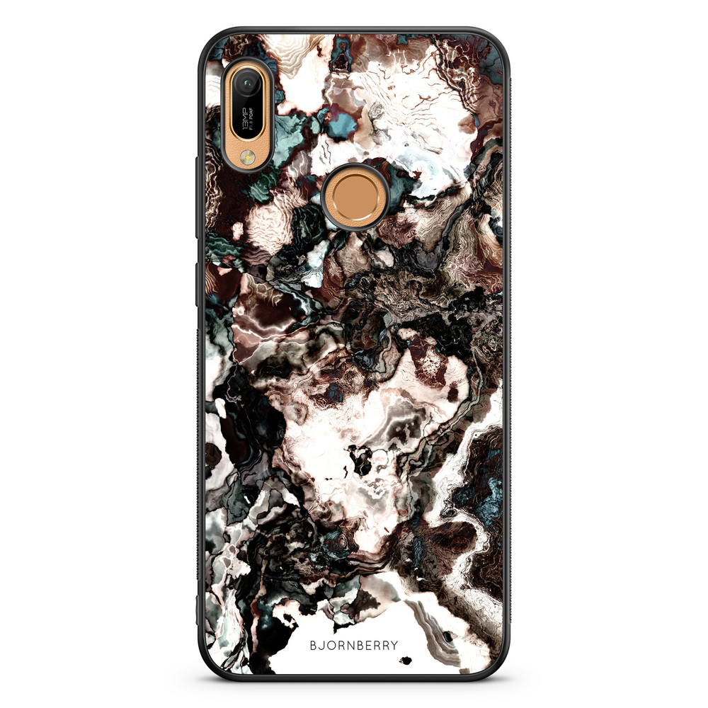 Huawei Y6 2019 Case - Marble Brown