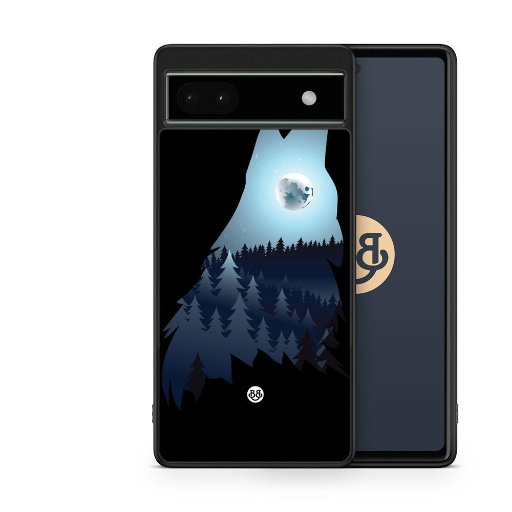 Google Pixel 6a Case - Forest Wolf