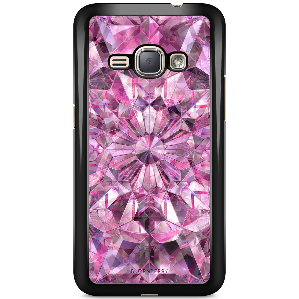 Samsung Galaxy J1 (2016) Case - Pink Crystals
