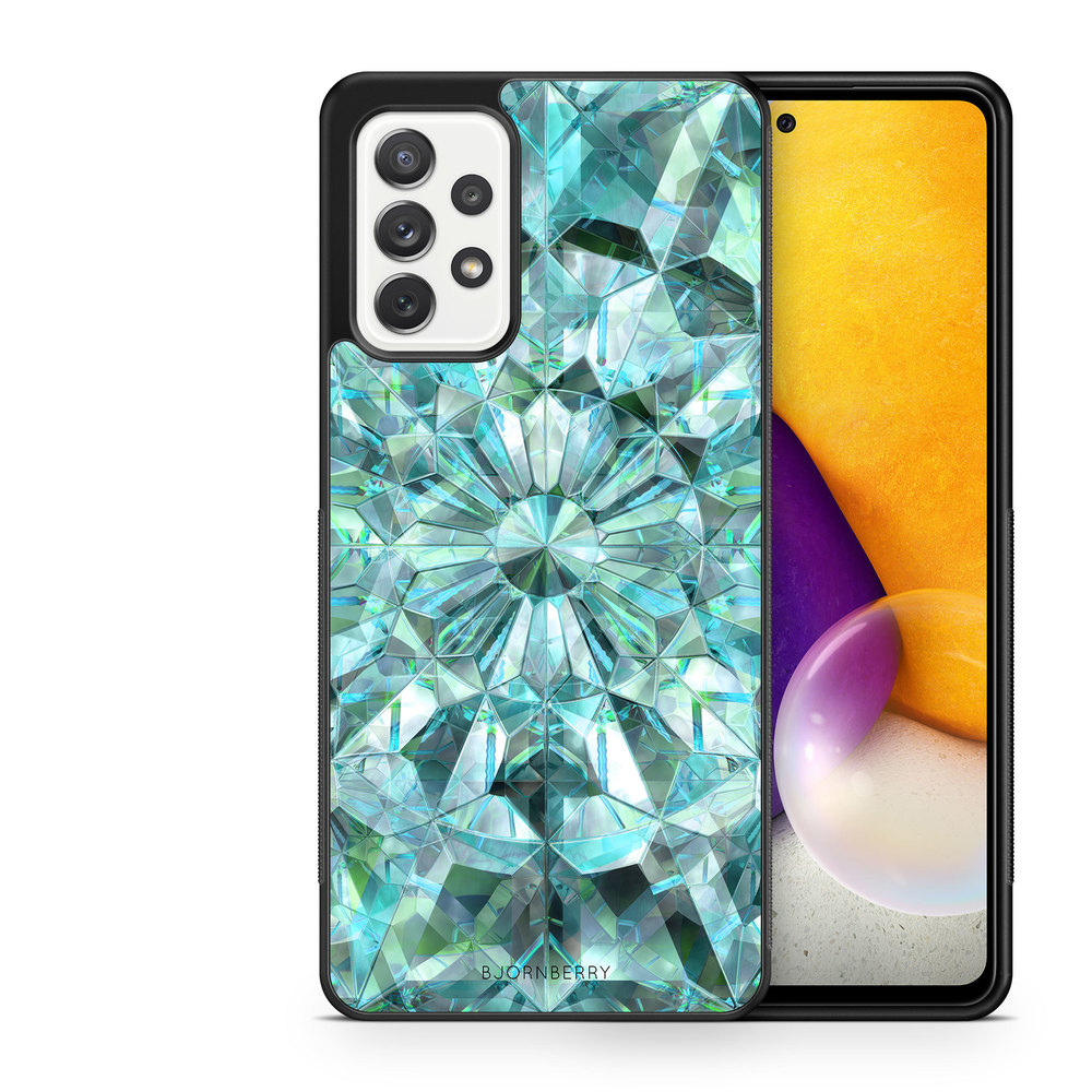Samsung Galaxy A52/A52s 5G Case - Green Crystals