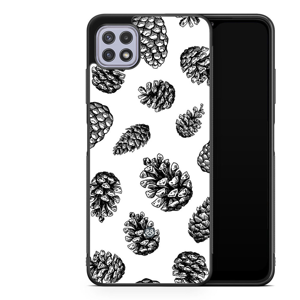 Samsung Galaxy A22 4G Case - Pine Cone Pattern