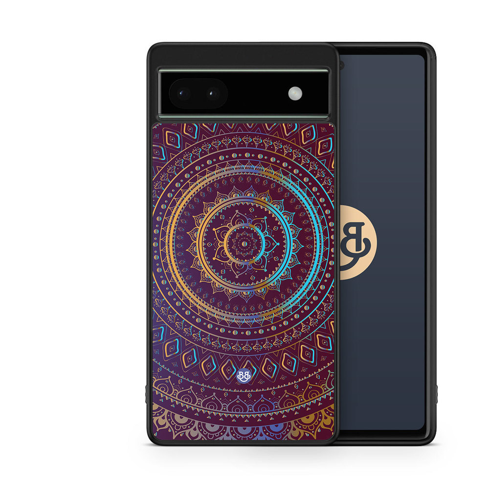 Google Pixel 6a Case - Purple Mandala