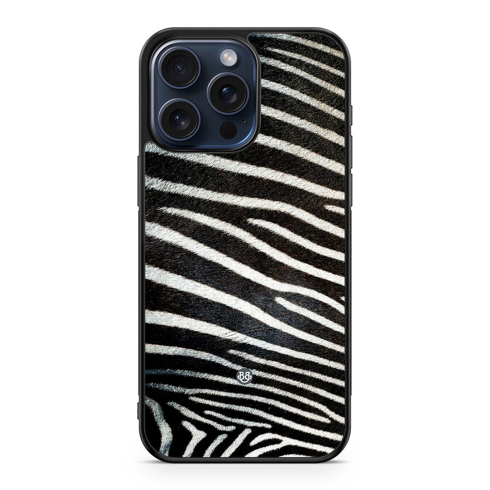 iPhone 15 Pro Max Case - Zebra