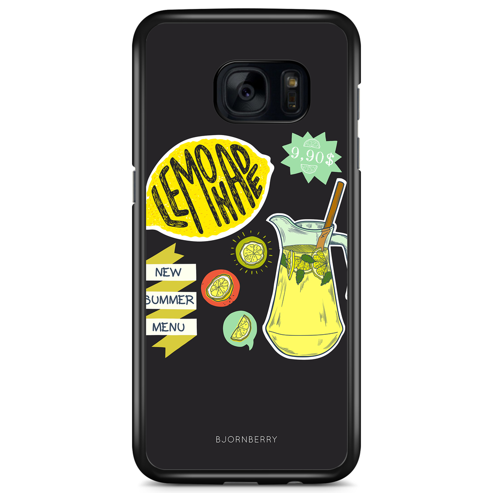 Samsung Galaxy S7 Edge Case - Lemon Summer