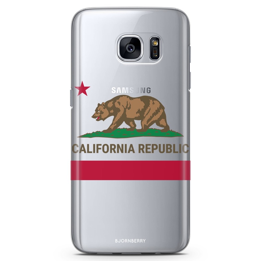 Samsung Galaxy S7 TPU Case - California Bear