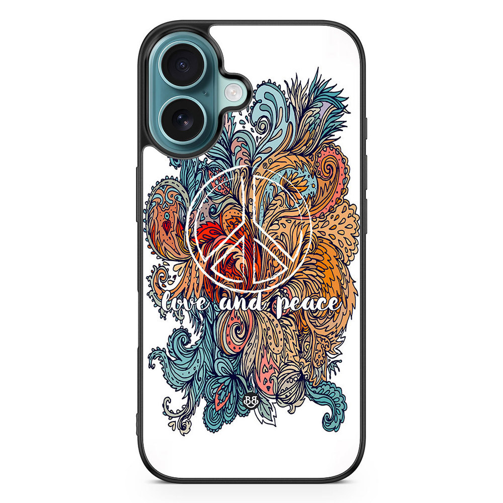 iPhone 16 Case - Love and peace